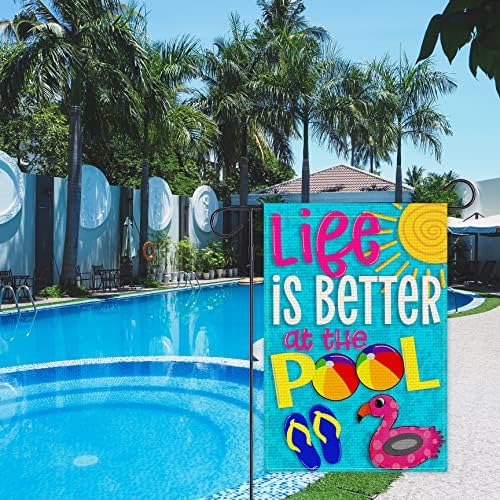Lifeивотот на Балгардекор е подобар во знамето на базенот Градина вертикално двострано летово летен двор на отворено декор дома