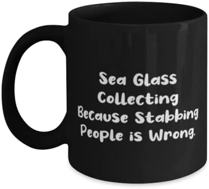 Море Стакло Собирање, Бидејќи Прободување. 11оз 15оз Кригла, Чаша За Собирање Морско Стакло, Инспиративни Подароци За Собирање Морско Стакло,