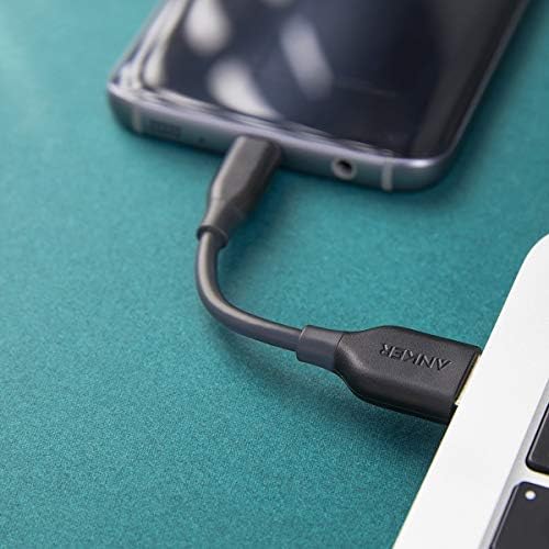 [2 -пакет] Anker Powerline Micro USB - траен кабел за полнење, со арамид влакна и 5000+ животен век на свиоци за Samsung, Nexus,