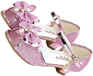 Среќно девојче свадбени сандали Rhinestone принцеза принцези сандали Кристал високи потпетици чевли за деца мали деца Мала голема детска