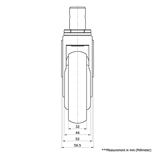 CarryMaster ACMC - 127srs Светлина-Должност Вртливата Тркалезна Матични Медицински Пластични Рициново