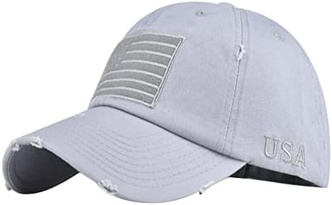 Камион Хет за мажи жени лето американско знаме засновано капаче графички тато капа прилагодлива низок профил гроздобер сончев капа