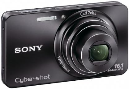 Sony Cyber-Shot DSC-W570 16.1 MP дигитална сè уште камера со Carl Zeiss vario-tessar 5x со широк агол со широк агол и 2,7-инчен LCD