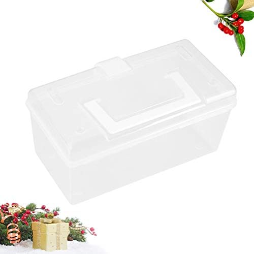 Хемотон пластична празна кутија за прва помош кутија за складирање на кутија со рачки и оддели Комплет за вонредни состојби со бела