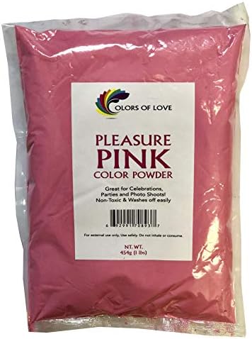 Бои на Loveубовта розова Холи Боли во прав - торба од 15 мл - идеална за настани во боја, бомби за бања, војни во боја на младински групи,