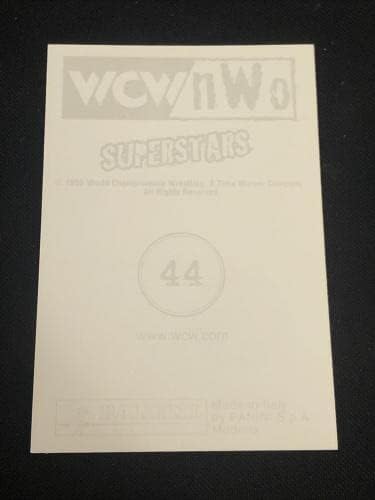 Kevin Nash 1998 Panini WCW Superstars Wrestling Потпишана автограмирана картичка - Фотографии со автограми во борење