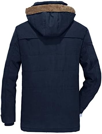 Менс есен и зимска модна обична патент стерео лепенка џеб плус кадифена памучна маичка со простории за јакна со кадифе