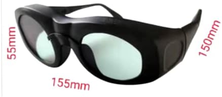980NM-2500NM EP-10-4 OD5+ ласерски безбедносни очила Холмиум заштитни очила 980nm 1064nm 2500nm