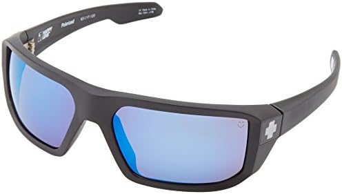 Шпион Оптит МекКој очила за сонце Мат црна со бронзено сини спектар Поларизирана леќа + Шпионска налепница