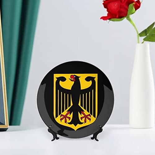 Германија Национален амблем Печатена коска Кина Декоративна плоча Тркалезни плочи занает со приказ за домашна вечера за домашни работи