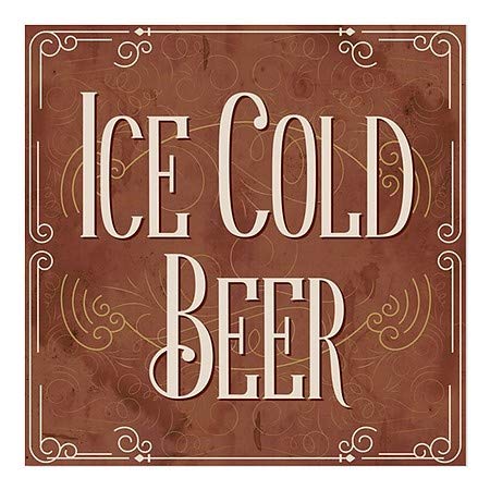CGSignLab | Мраз Ладно Пиво-Викторија Картичка Прозорец Прицврстување | 16 x16