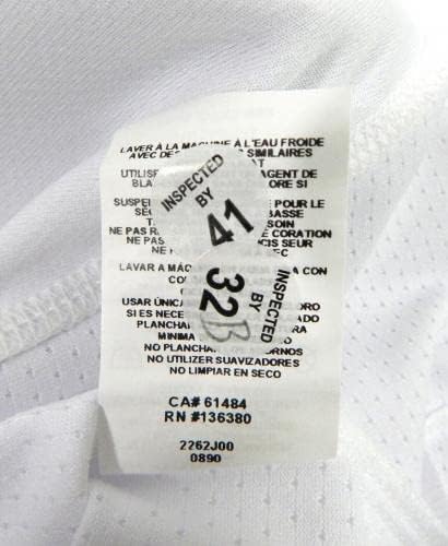 2022 година Детроит Тигерс Хозе Циснеро 67 Игра издадена бела маичка Ел Тигре КБ П 50 1 - Игра користена МЛБ дресови