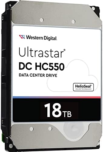 WD Ultrastar 18TB SATA III 3.5 Внатрешен Центар За Податоци HDD, 7200 ВРТЕЖИ ВО МИНУТА