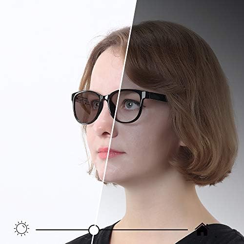 Бифокални Очила За Читање, Фотохромни Кафеави Сиви Очила За Сонце За Жени/Мажи