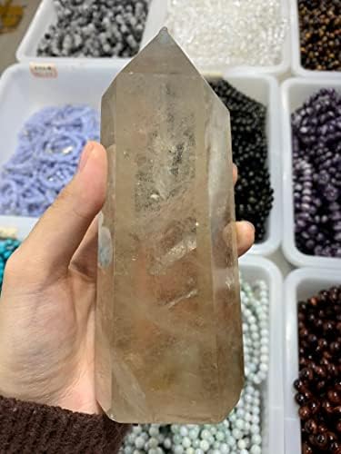 Природно заздравување кристал Природно розово кварц Обелиск кристално стапче за заздравување на кула Полирани камења примероци кристали и