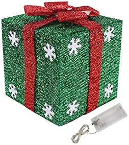 NPKGVIA Осветли кутии за подароци во затворен простор на отворено Божиќни украси за елка тремот дома дипломирана забава украси