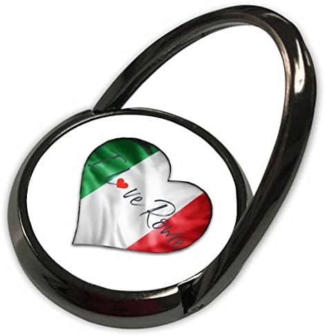 3drose италијанско знаме во форма на срце со текст внатре - Телефонски ringsвони
