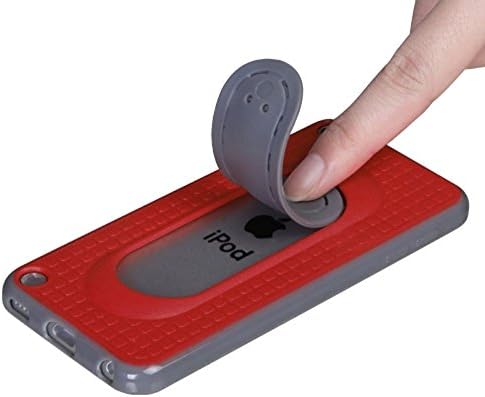 Асмина црвена предвремена опашка за заштитната обвивка со пакет за iPod touch 5