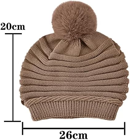 2022 Волнена капа, женска модна капа за завиткување на топлото уво заштита од ветерно -плетено капаче за фризури