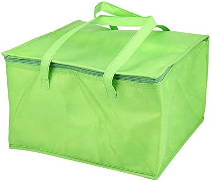 Преклоплива торба Преносна храна торта изолирана торба алуминиумска фолија термичка кутија водоотпорна мраз за ручек кутија за испорака зелена
