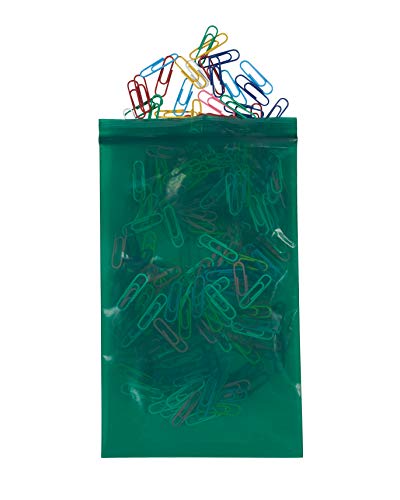 Партнери Бренд PPB3615G Поликувачки поли -торби, 2 мил, 6 x 9, зелена