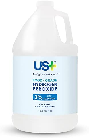 САД+ Храна Одделение 3% Водород Пероксид-Разноврсна Природна Чистачка-Направена Во САД - 1 Галон