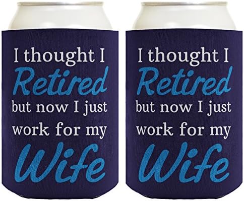 Смешни Подароци За Пензионирање За Мажи Пензионирана Работа за Мојата Сопруга Подароци За Пензионирање За Дедо Замолчени Подароци
