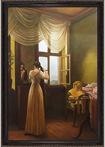 Ла Пастиш пред огледалото со рамка Ла Скала, 27 x 39
