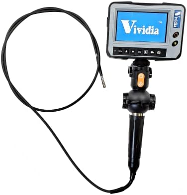 Vividia BD-4-6015 & BD-4-6030 LCD 4-насочна артикулација со двојна камера бораскоп со флексибилна сонда со дијаметар од 6мм и
