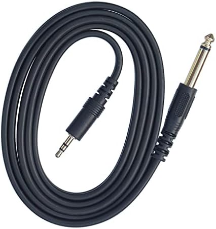 WYFDP 1,5м 6,35мм /6.5мм моно до 3,5 моно аудио кабел за електрична гитара за засилувач миксер за засилувач