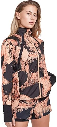 Занаетчиска спортска облека женска советска ветерна јакна за ветерници | Јакна со целосна поштенска јакна | Совршен за трчање, возење велосипед и вежби