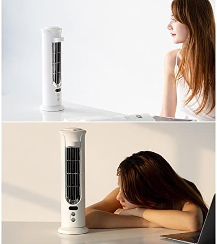 Преносни климатизери Преносен климатик USB ретро кула вентилатор автоматско тресење глава влажна ладилник за спреј со 3-брзини за домашна