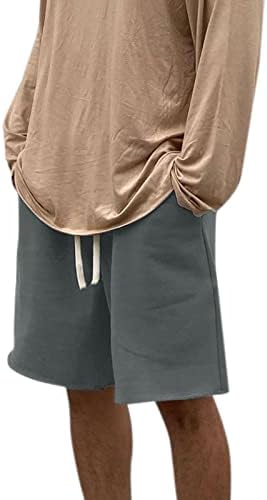 Гуобиозички машки шорцеви Мулти џебови опуштени се вклопуваат на отворено камо карго кратко за мажи