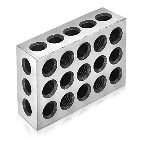 Netuera 1-2-3 блокови со погоден пар зацврстен челик 23 дупки 5 пар ултра прецизен машинист за мелење
