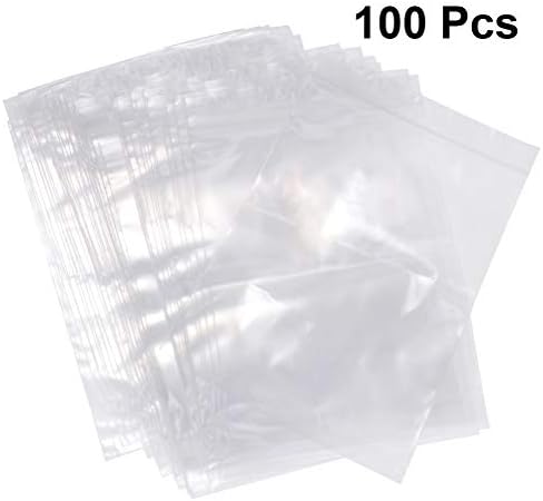 100 парчиња Транспарентна Торба За Запечатување Храна За Јп Запечатена Торба За Складирање Торбички За Складирање Храна Торбичка За