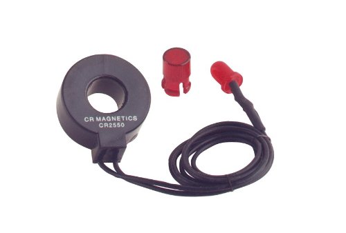 CR Magnetics CR2550-R индикатор за далечинска струја со ниска цена со црвена LED, 0,75 точка за вклучување на AAC