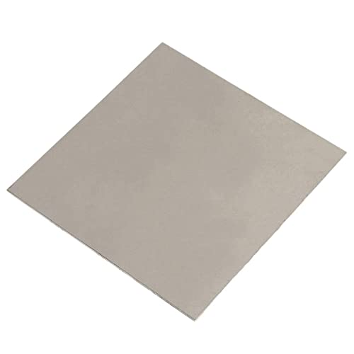 Метална плоча TA2 Титаниум плоча, погодна за индустриска механичка обработка, итн.0.5x200x200mm