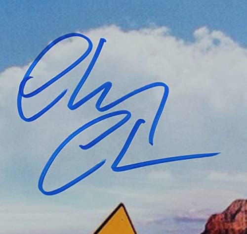 Одморот на Чеви Чејс автентичен потпишан 12х18 мини филмски постер БАС Бесвести 1
