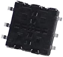 Thakie Micro Switch 100pcs мултифункционални пет пет насоки за да се префрлат 10 * 10 * 7/9 стапала за лепенка 6p Електромагнетски