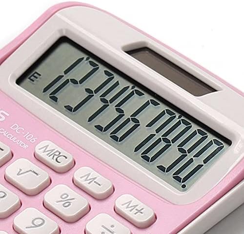 Дубао 10 -цифрен калкулатор за биро за големи копчиња за алатки за сметководство за финансии за сметководство, преносни со лента