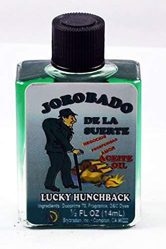 1 парче Brybradan Lucky Hunchback Oil/jorobado de la suerte aceite 1/2 fl oz 14,7 ml