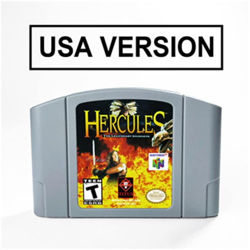 Херкулес легендарните патувања за 64 битни игри кертриџ САД верзија NTSC формат