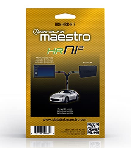 Idatalink Maestro HRN-HRR - NI2 Приклучок И Игра Темперамент За Компатибилен Nissan Возила