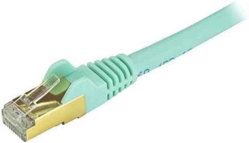 Startech.com 6ft CAT6A Ethernet Cable - 10 Gigabit Заштитен Snagless RJ45 100W POE Patch Coder - 10GBE STP мрежен кабел W/олеснување