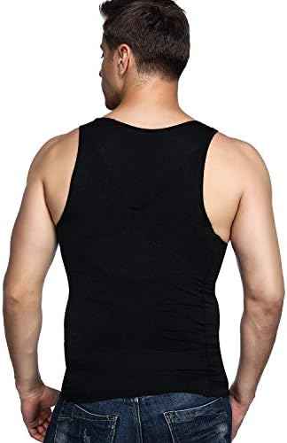 Одоландско машко тело за затегнување на кошулата за слабеење на кошулата на топлината за компресија Основен слој Тенок мускулен резервоар на