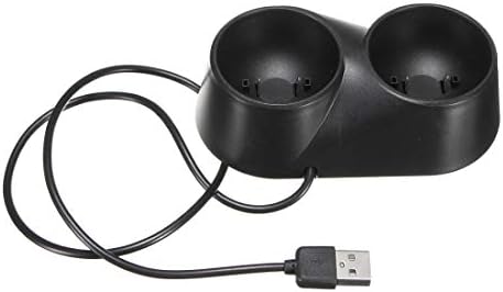 VR Контролер Полнач Двојна USB Приклучна Игра Станица За Полнење Стојат ЗА PS4 Psvr Алатка За Движење Анти-прашина