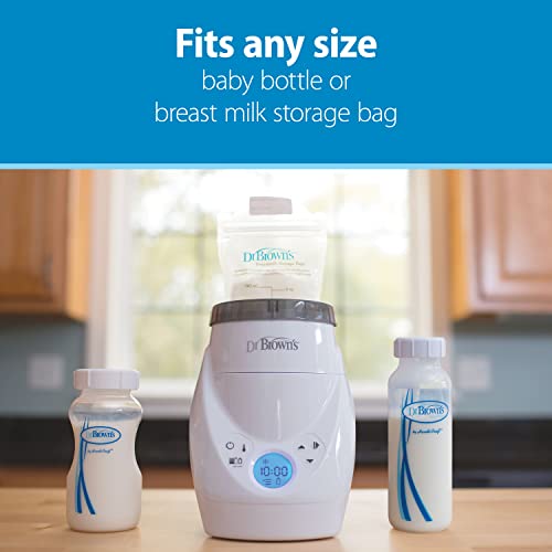 Природен Проток На Д-Р Браун Млеко Спа Мајчиното Млеко &засилувач; Шише Потопло Со Рамномерно И Постојано Затоплување