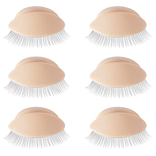 Ембагол мултифункционална заменета шминка за очни капаци за обука на главата отстранлив реален тренинг на трепките на очните капаци)