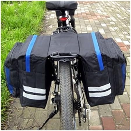 Мулти-функционална торба со мулти-функционална торба водоотпорен велосипедизам задно седиште торба за багажникот рамо чантата