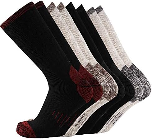Мерино волна мажи екипаж чорапи топли чорапи -атлетски чорапи на nevsnev за мажи, погодни за пешачење, патување, кампување…